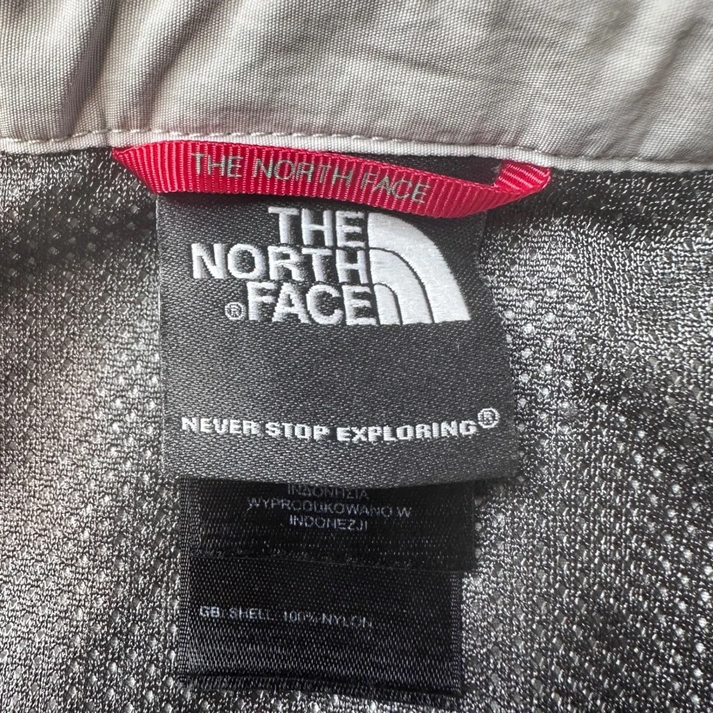 The North Face Shirt Mens XXL Tan Button Up Hiking Long Sleeve Nylon Roll Tab